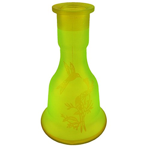 BAYLI – Shisha Set, Hookah, Orientalische Wasserpfeife mit 3 Schläuchen inklusive Zange, Tonkopf Shisha Höhe- ca. 56cm Nargile Hookah mit Tonkopf und Zange + Alufolie + 10 x Mundstück FN-2 - 4