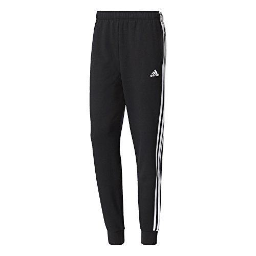 Preisvergleich Produktbild adidas Herren Essentials 3-Streifen Jogginghose, Black / White, XL / L
