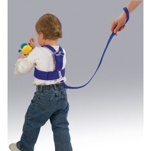 Diono Durable Sure Steps Child Harness With Extra Long Shoulder Straps Fits Larger Kids - Blue