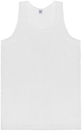 Mens Vests Sleeveless Fitted 100% Cotton White Black or Mixed Colours 3 Pack Singlets
