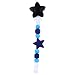 niceEshop(TM) Lovely Petal Style Baby Pacifier Holder Silicone Pacifier Clip, Black (#4)
