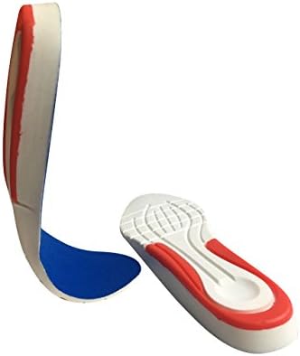 Performance Hiking Running Walking Insoles Mild Arch Support Orthotic Shock Absorbing Anti-fraction Shoe Inserts Heel Pain Foot Pain Relief