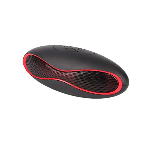 Altavoz pequeño y portátil con Bluetooth y Radio. Mini altavoz inalámbrico para móvil Apto para Tarjeta TF y con Puerto USB. Ideal para Viaje. Compatible con iOS y Android