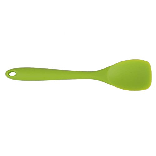 Silikon Küchenhelfer Set,6 Stücke Bunt Antihaftbeschichtung Silikon Kochutensilien,bestehend aus Turner,Schaumlöffel,Schöpfkelle,Löffel,Löffel Spatel,Spoonula,Perfekt Küchenbesteck Set - 8