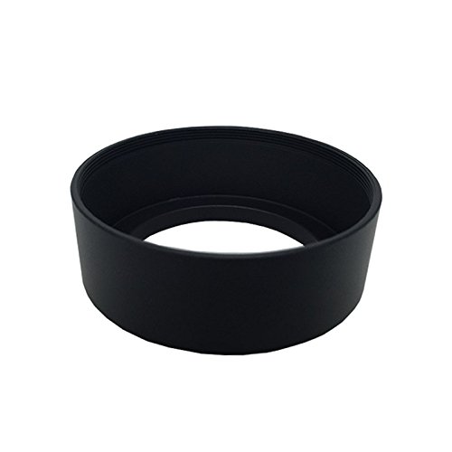 Hrph 52mm Pare-Soleil d Objectif Standard M  tallique pour 52mm Objectif de Filtre Cam  ra Capot pour Canon Nikon 50mm f1 8