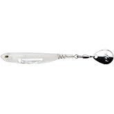 Fish Arrow Flash-J Spin SW 3" (3 adet/paket) #100 Clear chroma/silver Olta