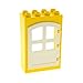 Produktbild Bausteine gebraucht 1 x Lego Duplo Tür Rahmen gelb 2x4x5 Türblatt weiß Haus Gebäude klein 4644211 3102301 92094 31023