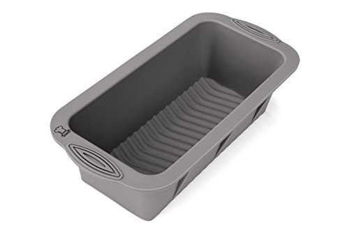 BackeFix – die moderne Brotform für Ihre Bedürfnisse | die antihaftende Kastenform, backen ohne Einfetten – für 500g | Perfekt für den Ofen- sowie Mikrowellenberreich | Flexible Silikon Brot-Backform, Kuchenform, Brotkasten, Spühlmaschinenfest, Antihaft-Beschichtung | Backform (außen: 26cm x 13cm x 8cm; 1,2 Liter) | 2 Jahre Garantie - 8