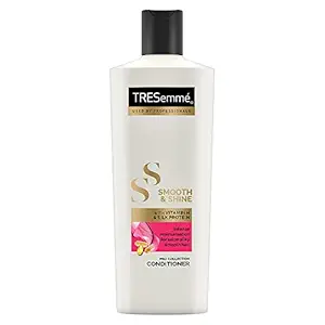 TRESemme Smooth & Shine Conditioner 190 ml, With Biotin & Silk Proteins For Silky Smooth Hair - Deeply Moisturises Dry & Frizzy Hair, For Men & Women