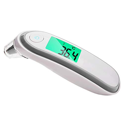 Preisvergleich Produktbild babysbreath17 Elektronisches Ohr Infrarot-Thermometer Körper Fever Kind-Kind-Kinder-Thermometer-Temperatur Testing Tool grau 40 * 30 * 120mm