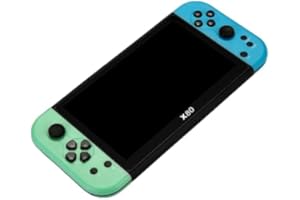 YTFSKFUI Handheld Games Consoles, 20000+ Classic Games 7 Inch Screen Handheld Games Support TV Out, 10 Emulators 3000mAh Rechargeable Battery Portable Games Console for Kids Adults