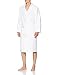 Produktbild Calvin Klein Herren Robe Bademantel, Weiß (White 100), Medium (Herstellergröße: S-M)