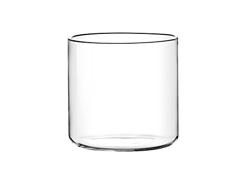 H&H Confezione 6 Bicchieri Borosilicato Fusion Multiuso Cc450 Arredo Tavola, Pezzi