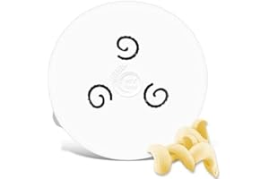MY PASTA – Lilie Giglio Rigato – Matrices à disques pour machine à pâtes | Disque à pâtes Advance pour machine à pâtes maison, compatible avec la machine à pâtes Philips série 7000 | machine à pâtes