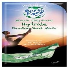 Earth Kiss Clay Hydrate Bamboo Mask 20g X 12 (Pack of 12)
