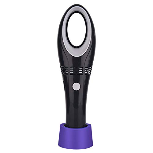 Preisvergleich Produktbild Magosca USB-Lade-Mini-Handkühler Blattloser Lüfter Wiederaufladbarer Tragbarer Blattloser Lüfter 3 Lüfterdrehzahl-Bewertung Mini-Kühler No Leaf Handliche Kühlung Ausgehen Für Freizeitlüfter