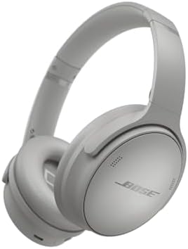 Bose QuietComfort Headphones Cuffie con Cancellazione del Rumore Wireless e Bluetooth 5.1 Over-ear con Durata della Batteria Fino a 24 Ore, Grigio Chiaro di Luna - Edizione limitata