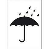 paketaufkleber deutsche post unfrei  Paketaufkleber - Packstückorientierung auf Rolle Vor Nässe schützen 500 Stk/Rolle Größe Einzeletikett (BxH): 7,4 x 10,5 cm Etiketten aus Spezialpapier, selbstklebend, auf Rolle