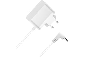 BOUGE 5V Babyphone Ladegerät Kompatibilität with BURNNOVE Babyphone Kamera Netzteil Ladekabel Ersatzkabel (Weiß)