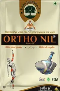 TRILOK Ortho nil Powder Ayurvedic Baba ji Herbals Ortho nil Powder for Leg Muscle Joint Pain Arthritis Relief (pake of 100)