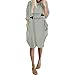 Produktbild R-Cors Damenmode Tasche Lose Kleid Damen Rundhalsausschnitt beiläufige Tägliche Lange Tops Kleid Plus Größe