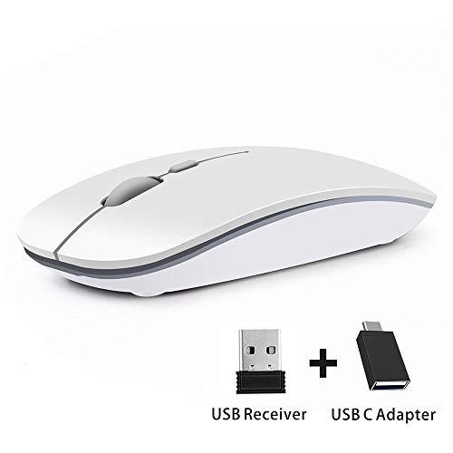 Coener T9 Maus kabellos,2.4G 2400 DPI Wireless Maus,Drahtlose Maus Silent Schnurlos Funkmaus,Optical Business Mäuse mit Nano-Receiver Für PC Laptop iMac MacBook Microsoft Pro, Office, Home (Weiß) Coener T9 Maus kabellos,2.4G 2400 DPI Wireless Maus,Drahtlose Maus Silent Schnurlos Funkmaus,Optical Business Mäuse mit Nano-Receiver Für PC Laptop iMac MacBook Microsoft Pro, Office, Home (Weiß)
