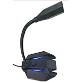 Snopy SN-110M Siyah Led Işıklı Usb Gaming Oyuncu Masa&uuml;st&uuml; Mikrofon