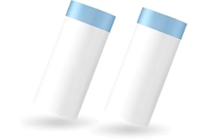 ANGEL SHIELD Large Drawstring Cat Litter Pan Bags 45 * 50cm Cat Litter Box Liners for Smart Cats Litter Box (2Rolls/Pack of 30)