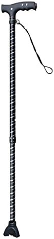 XUEPING Walking Stick 2 Years Old Walking Stick With Color Retractable Retractable Stick Adjustable Range Of 72 Cm-95 Cm ( Color : Black )