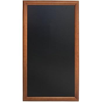 Stock Bureau - SECURIT Tableau à Craie SILHOUETTE Indication 45 X 73 Cm