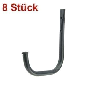 Amazon.de: 8 x Gartenhaken U-Haken Metallhaken Kückenhaken Garage