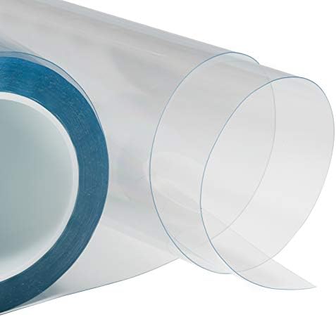 Clear Window Film Shatter Proof Glass Protector Self Adhesive Wrap (510mm, 500mm)