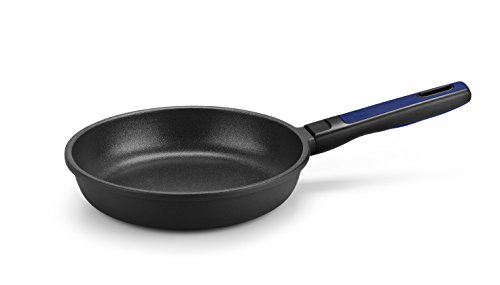 BRA Advanced - Lote de sartenes 20-24-28 cm, aluminio fundido con nuevo antiadherente sin PFOA súper reforzado de rendimiento superior y alta resistencia a los arañazos y a la abrasión. Apta para Inducción.