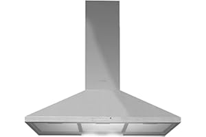 TEKA Campana Extractora de Pared 90 cm, Motor Doble Turbina, 4 Velocidades, 613 m3/h, 2 Lámparas Halógenas, Recirculación, DBP 90 PRO