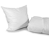 Feder + Daunen für erholsamen Schlaf – klassisches Kopfkissen ca. 80 cm x 80 cm oder Kassettenbett ca. 135 x 200 cm – geprüft nach Öko-Tex Standard 100 – für erholsamen Schlaf, Kopfkissen [80 cm x 80 cm] - 9