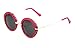 Wawoo®Unisex Retro Round Polarized Sunglasses Dark Glasses Eyewear for Men and Women UV400 Protection