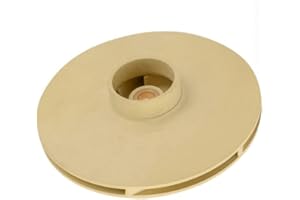 VIGAN Impulsor de bomba de agua Plástico PPO autocebante centrífugo de agua a presión Bomba de acero inoxidable Piezas de reparación mecánicas (130X12MM)