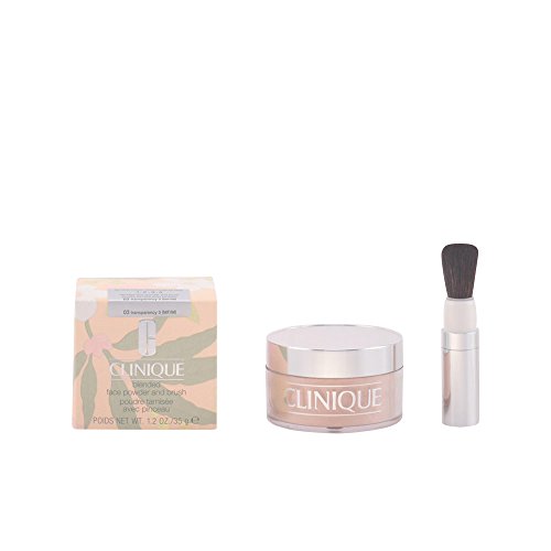 Blended Face Powder & Brush by Clinique Transparency 03, 35g