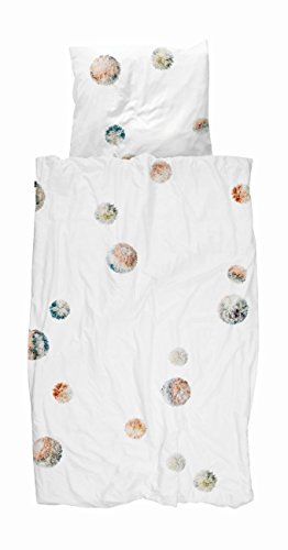 SnurkPom Pom Bed Linen 135 x 200 cm 100% Cotton