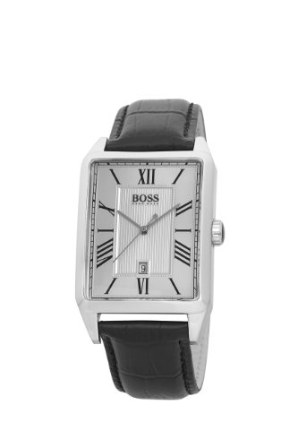 Hugo Boss Herren-Armbanduhr Analog Quarz Leder 1512438