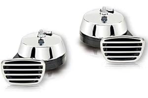 Fanfare Zweiklang Elektro chrom 112 dB Markenware FISA zugelassen !