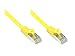 Produktbild Patchkabel, Cat. 5e, SF/UTP, gelb, 10m, Good Connections®