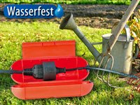 revolt Wasserfeste Schutzkapsel für Stromstecker/Verlängerung - 4
