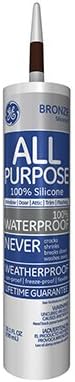 MOMENTIVE PERFORM MATERIAL - Silicone I All-Purpose Caulk, Bronze, 10.1-oz.