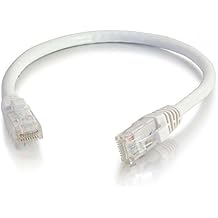 C2G Cat6 Snagless Patch Cable White 10m - Cable de red (Cat6, U/UTP (UTP), RJ-45, RJ-45, Macho/Macho, Oro)
