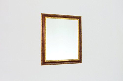 Spiegel Wandspiegel Badspiegel – Acta Rot Gold 6,7 – handgefertigt – 200 Größen zur Auswahl – Antik, Barock – 90 x 140 cm AM - 2