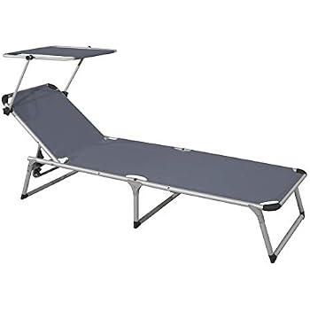 Amazon.de: Alu Dreibeinliege Liege Gartenliege mit ...