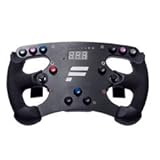 Nachbildung eines Lenkrad wie in Formel verwendet Autos. Der kompakte Durchmesser von 26 cm ermöglicht schnelle Bewegungen und Reaktionen