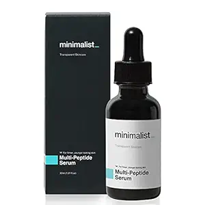 Minimalist Multi Peptide Night Face Serum for Ageless Younger Skin, 30 ml | Collagen Boosting, Hydrating & Overnight Repair Serum for Women & Men with 7% Matrixyl 3000 & 3% Bio-Placenta