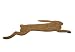 Produktbild Droog Design - Hare mat - Welcome Mat - Brown